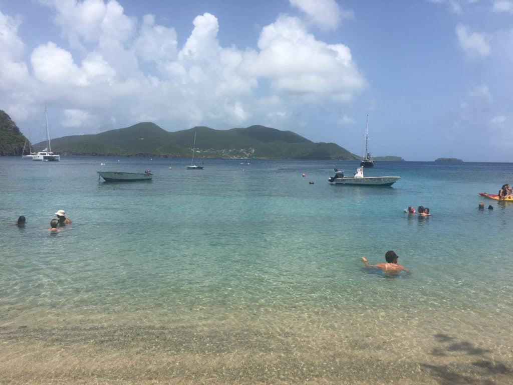 plage du Pain de sucre snorkeling en Guadeloupe