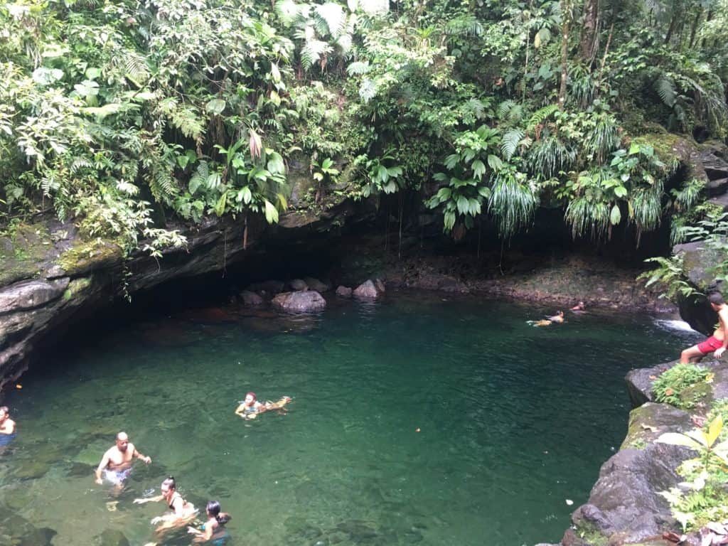 bassin Paradis Capesterre Guadeloupe