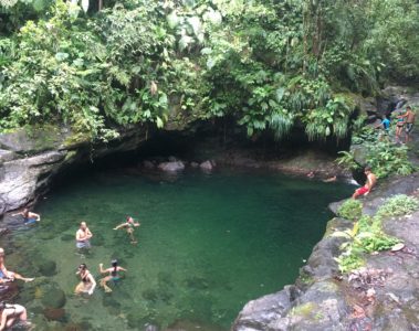 bassins et cascades activités Guadeloupe