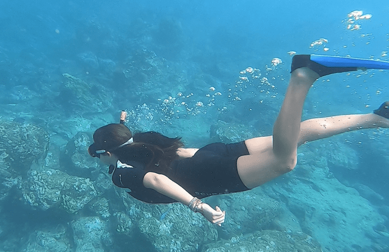 snorkeling réserve Cousteau